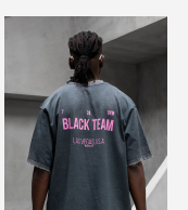 Black Island Black Team T-Shirt 2031 - Antra