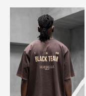 Black Island Black Team T-Shirt 2031 - Brown