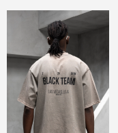 Black Island Black Team T-Shirt 2031 - Khaki