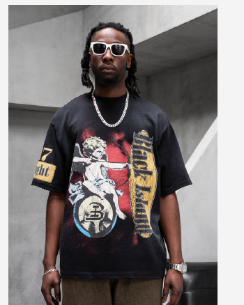 Black Island Cherub T-Shirt 2002 - Black