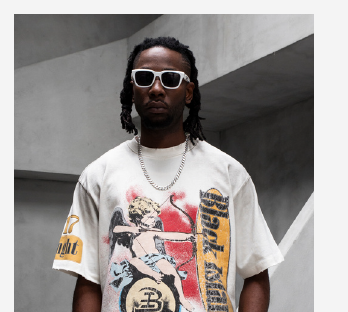 Black Island Cherub T-Shirt - White